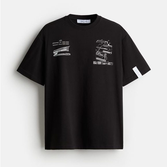 rokh H&M Printed t-shirt tee shirt - Picture 4 of 6